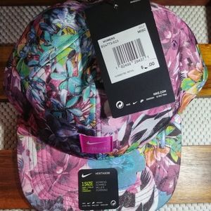 Nike Floral Golf Women's Rare Limited Heritage 86 Aerobill Hat 5 Panel Style